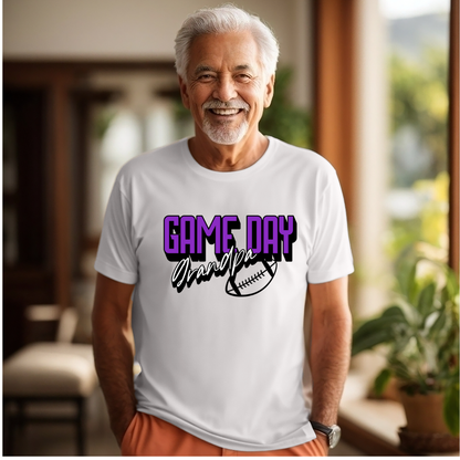 Football Grandpa Purple