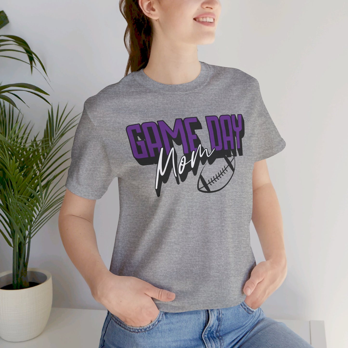 Football Mom Purple